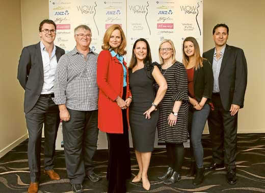 Sofra Partners staff with Naomi Simson from the popular TV Show Shark Tank and Founding Director of RedBalloon